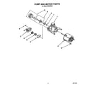 Roper WU3006X2 pump and motor diagram