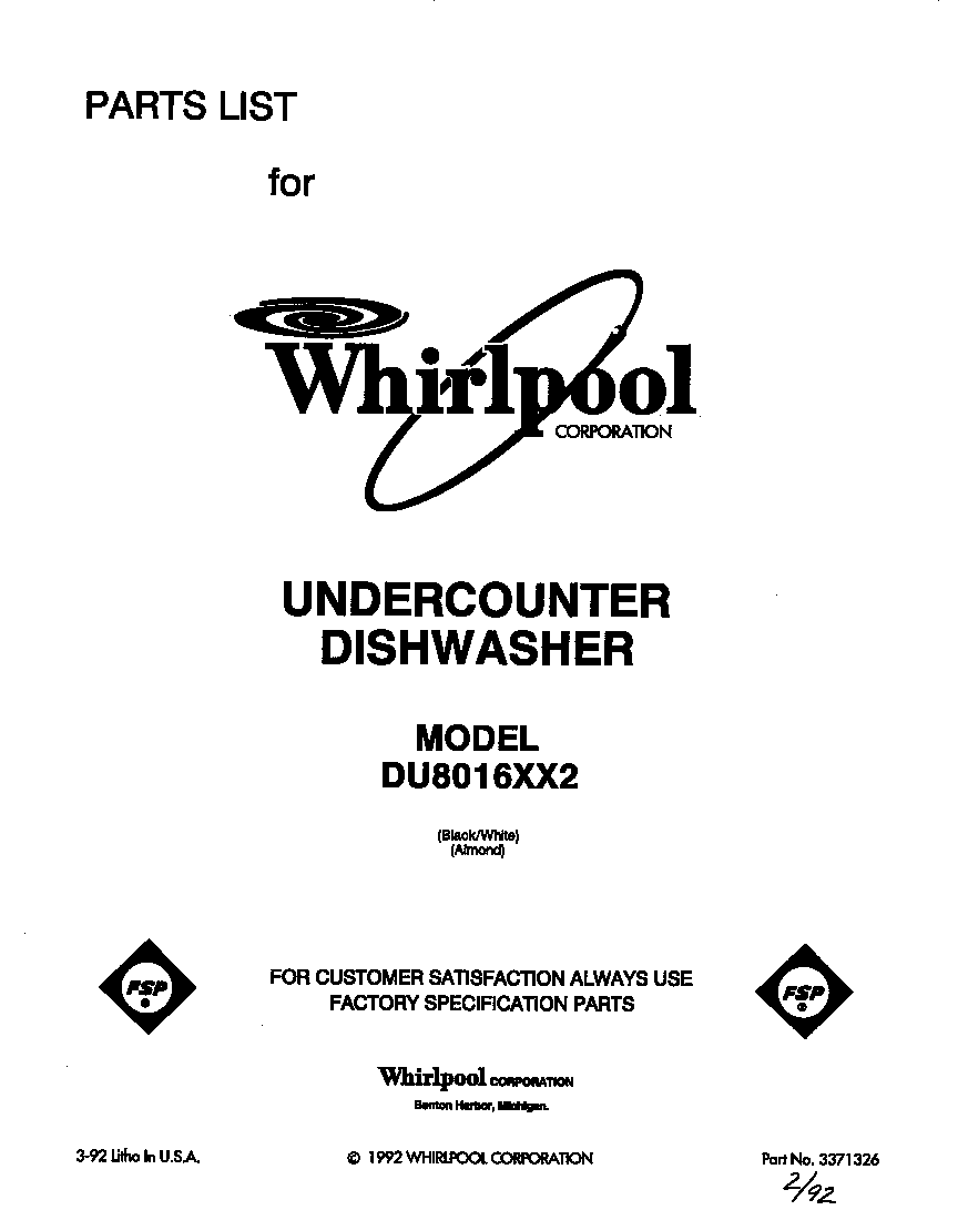 Front cover
