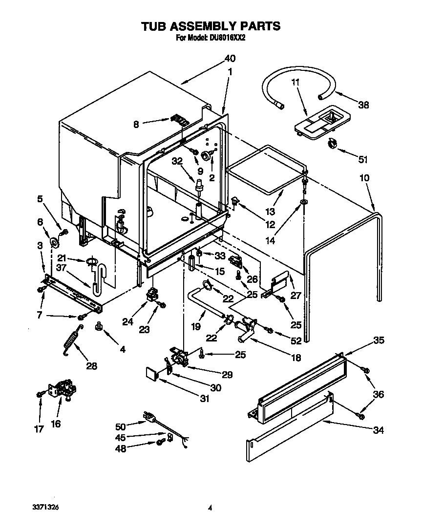 Tub assembly