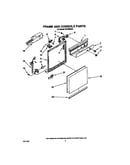 Frame and console