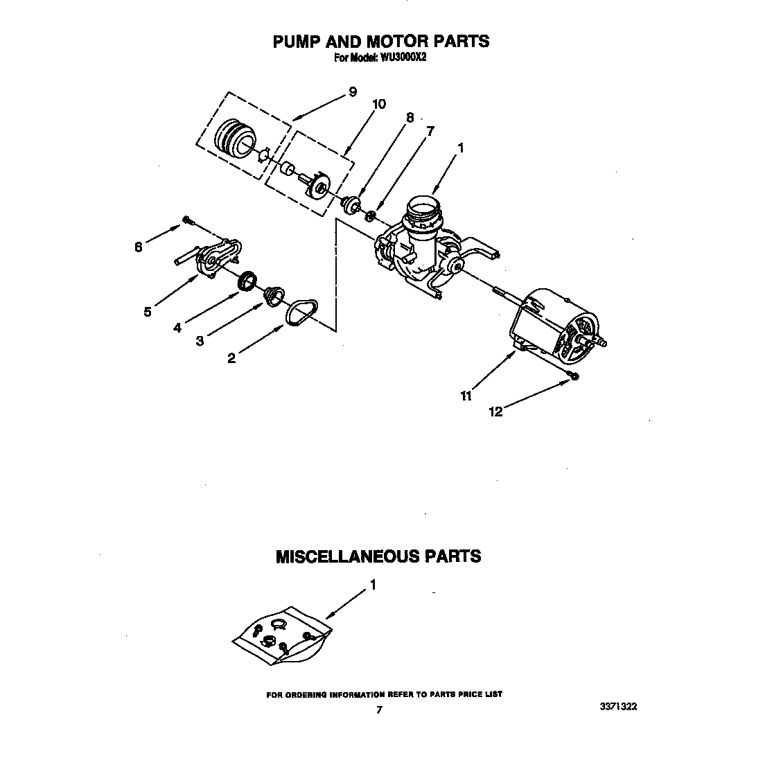 PUMP AND MOTOR