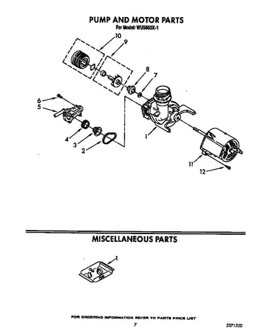 Pump and motor