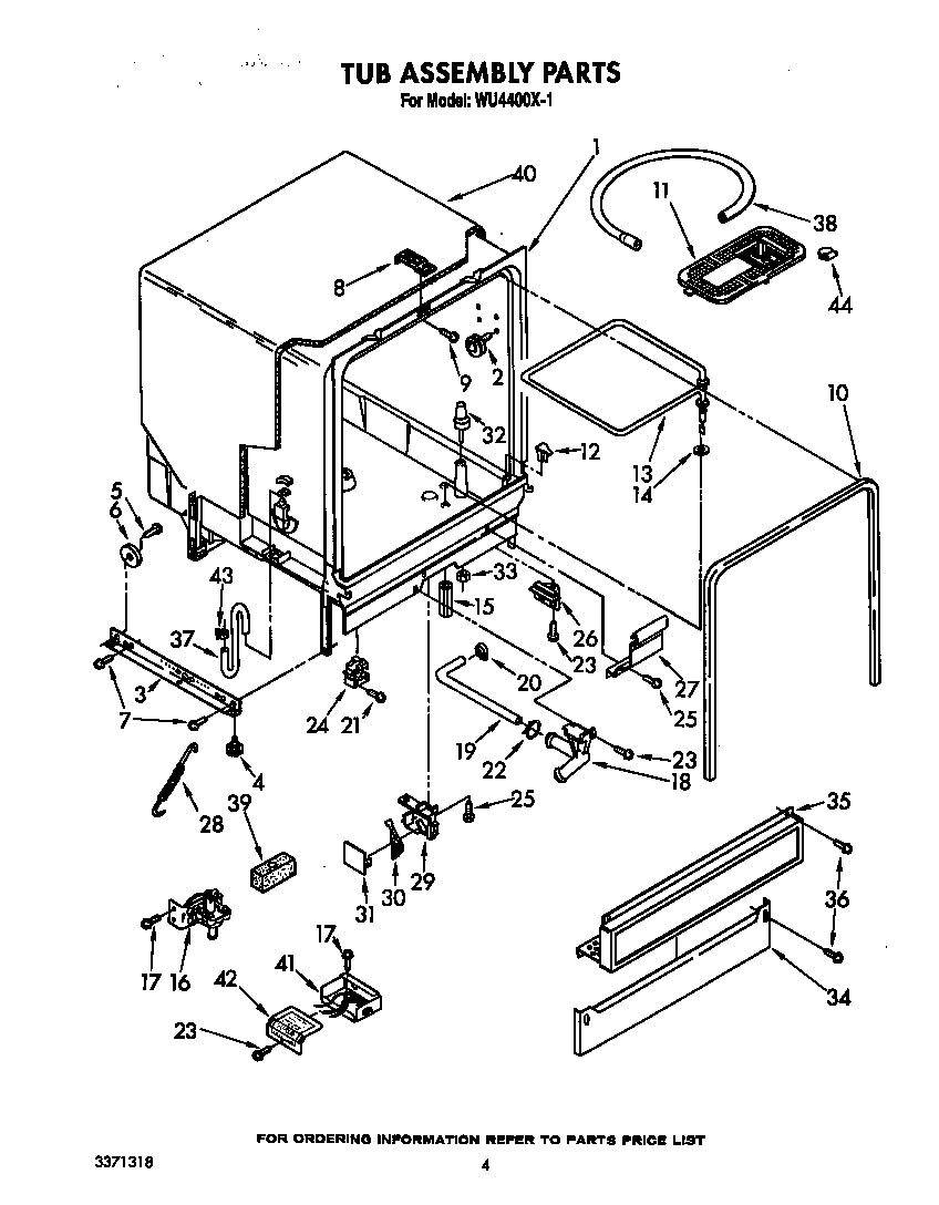 Tub assembly