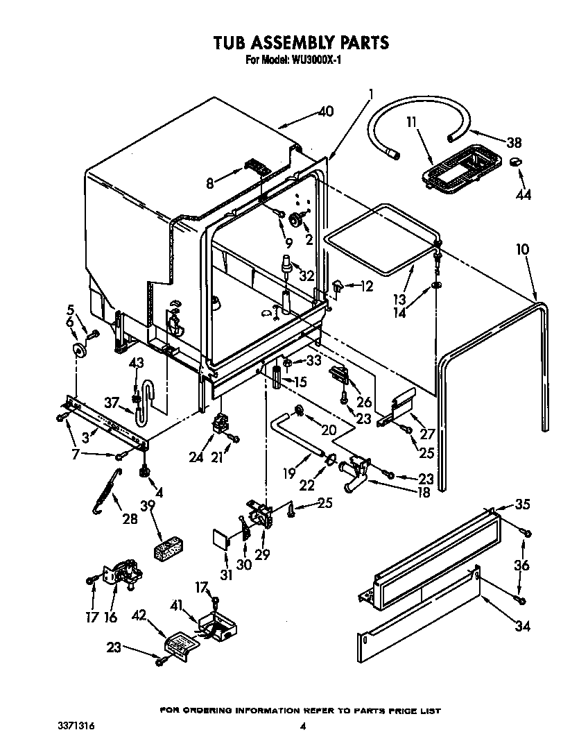Tub assembly