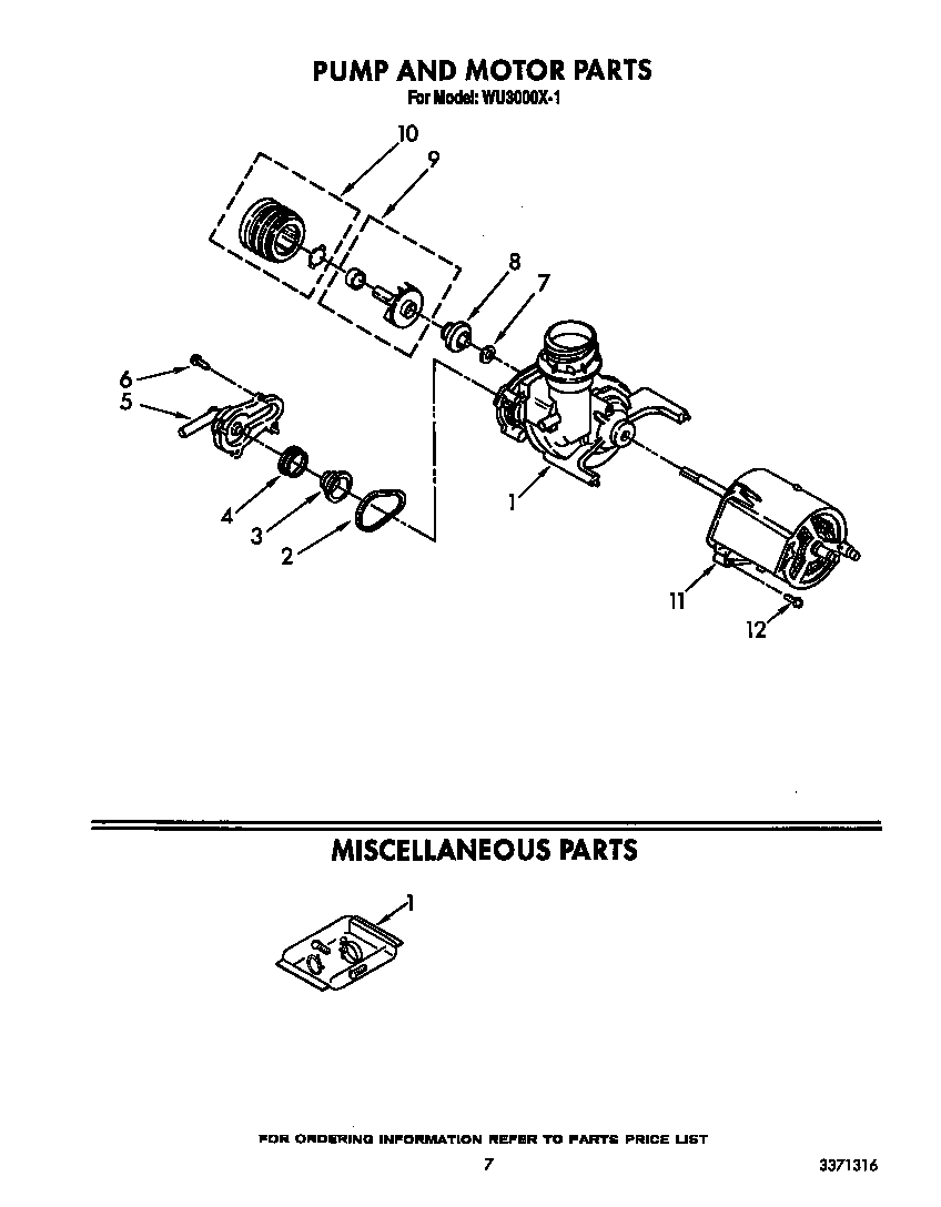 PUMP AND MOTOR