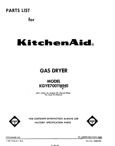 Front cover