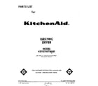 KitchenAid KEYE700TWH0  diagram