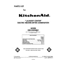 KitchenAid KELC500SWH1 front cover diagram