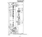 KitchenAid KELC500SWH1 gearcase diagram