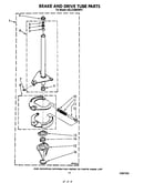 Brake and drive tube