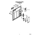 Whirlpool DU8750XY0 inner door diagram