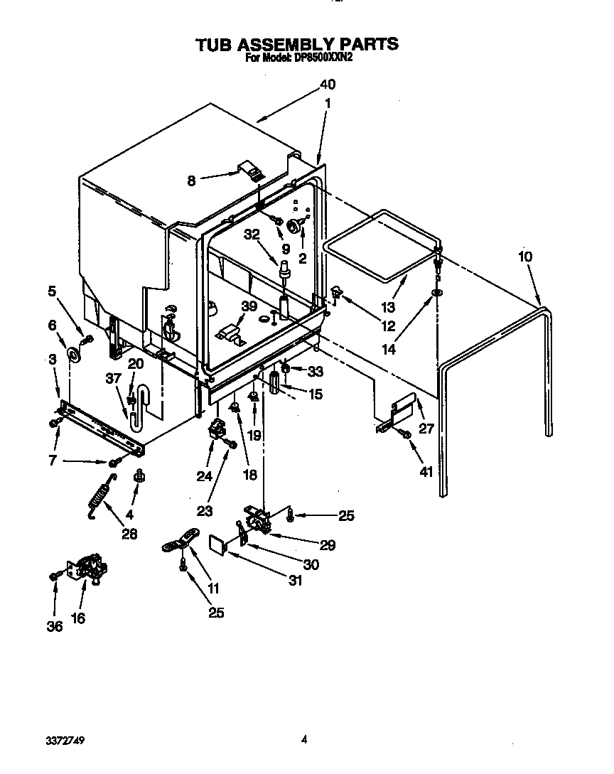 Tub assembly