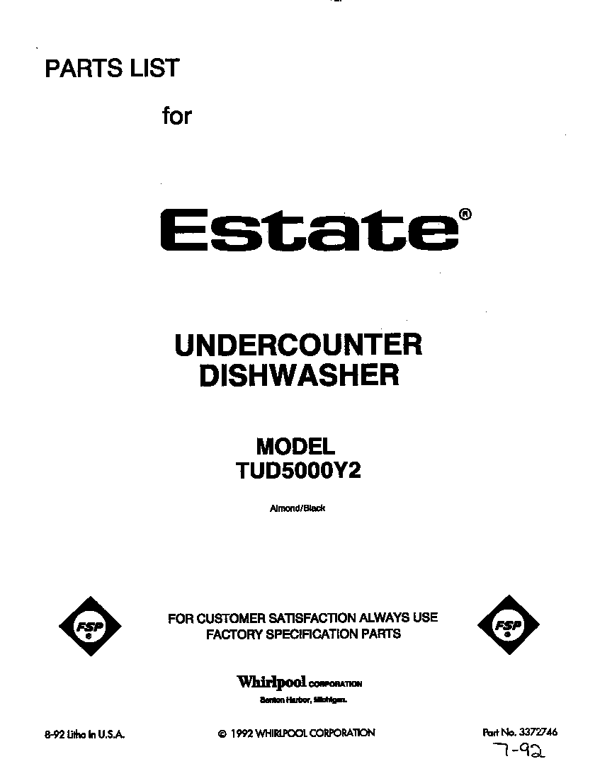Front cover