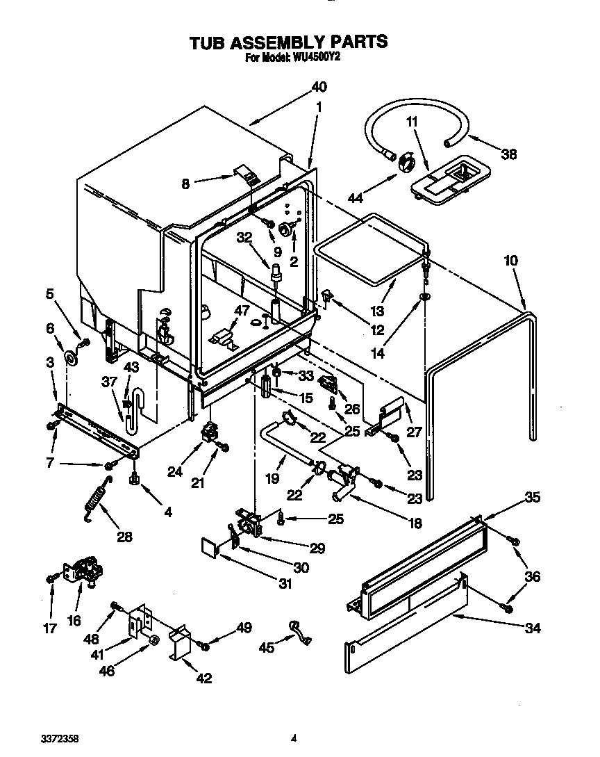 Tub assembly