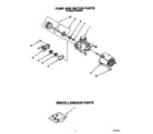 Roper WU3000X4 pump and motor diagram