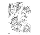 Whirlpool LG7081XSW1 bulkhead diagram