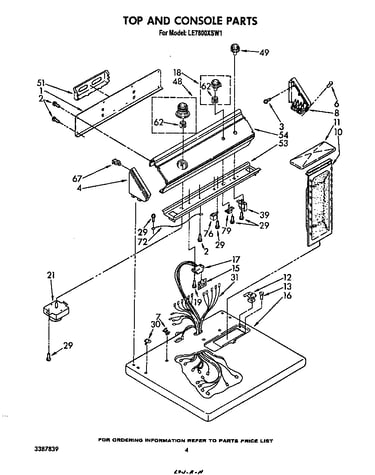 Parts diagram