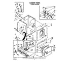 Whirlpool LG5791XSW1 cabinet diagram