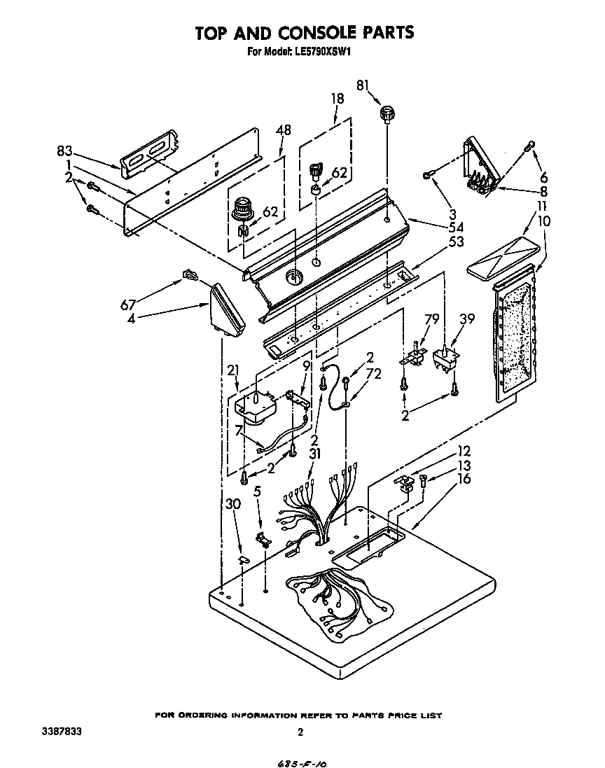 Parts diagram