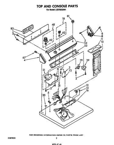 Parts diagram