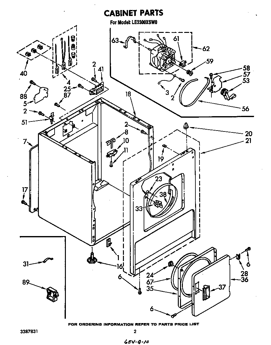 Parts diagram