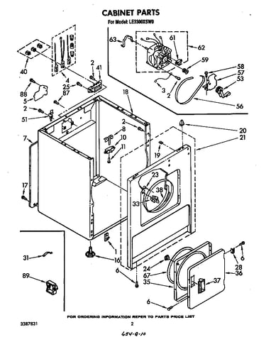 Parts diagram