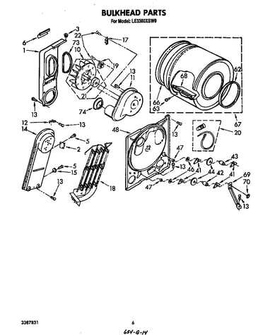 Parts diagram