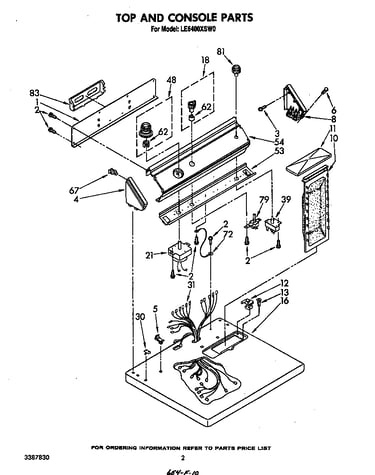 Parts diagram