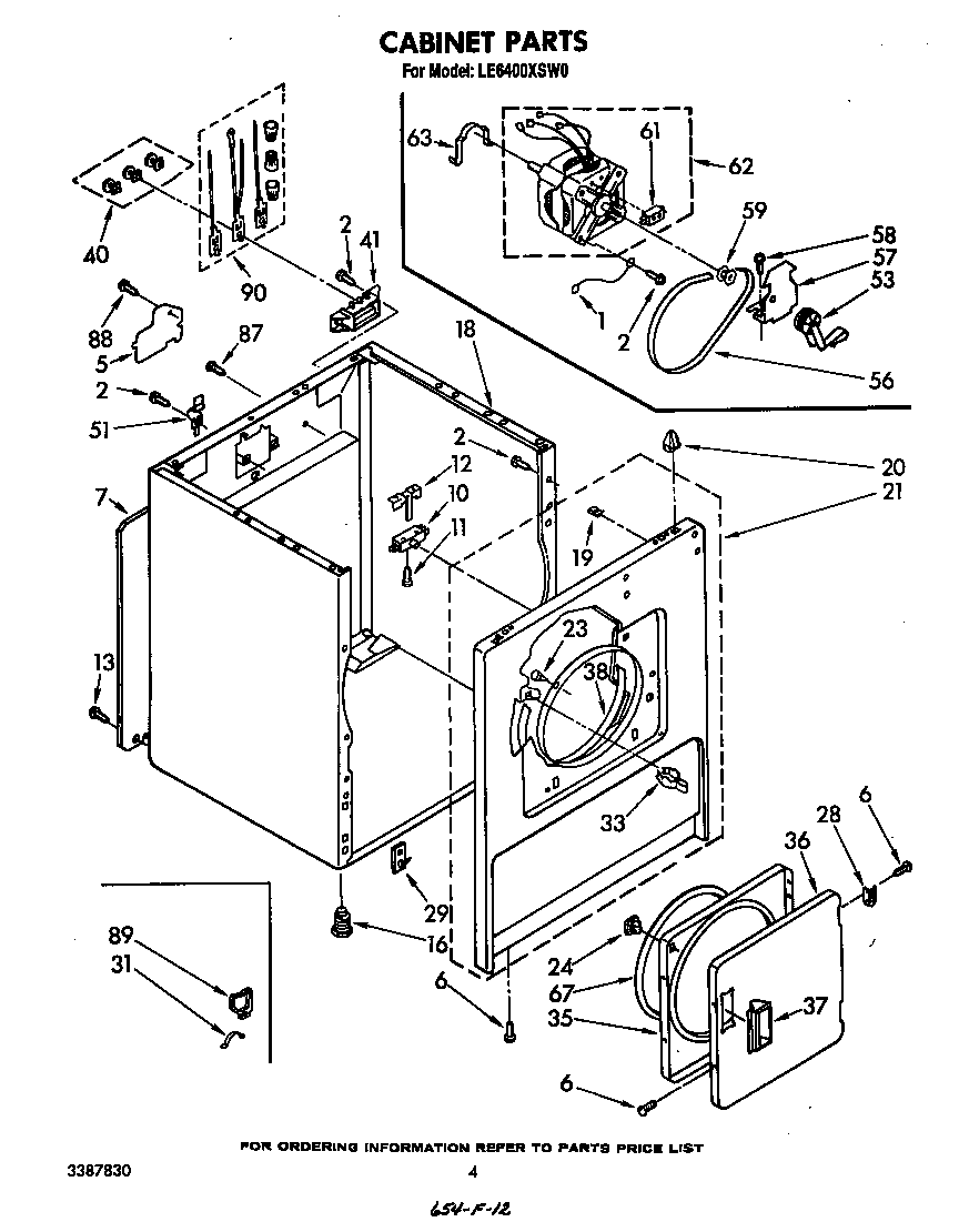 Parts diagram
