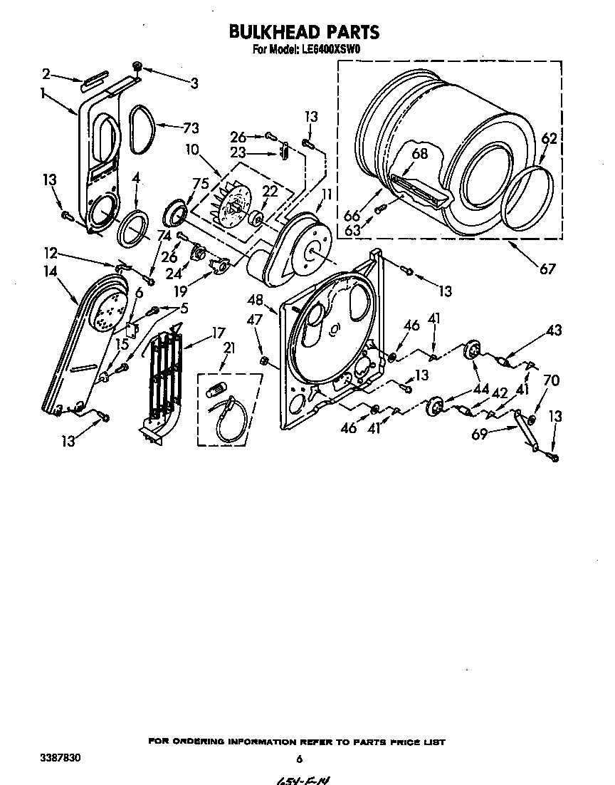 Parts diagram