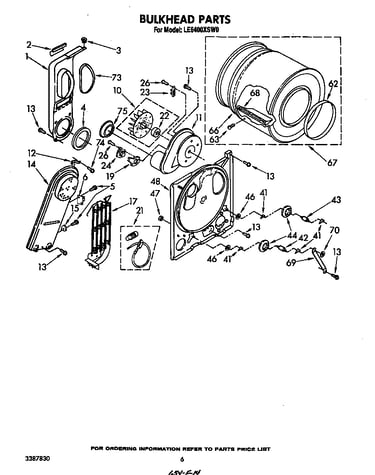 Parts diagram
