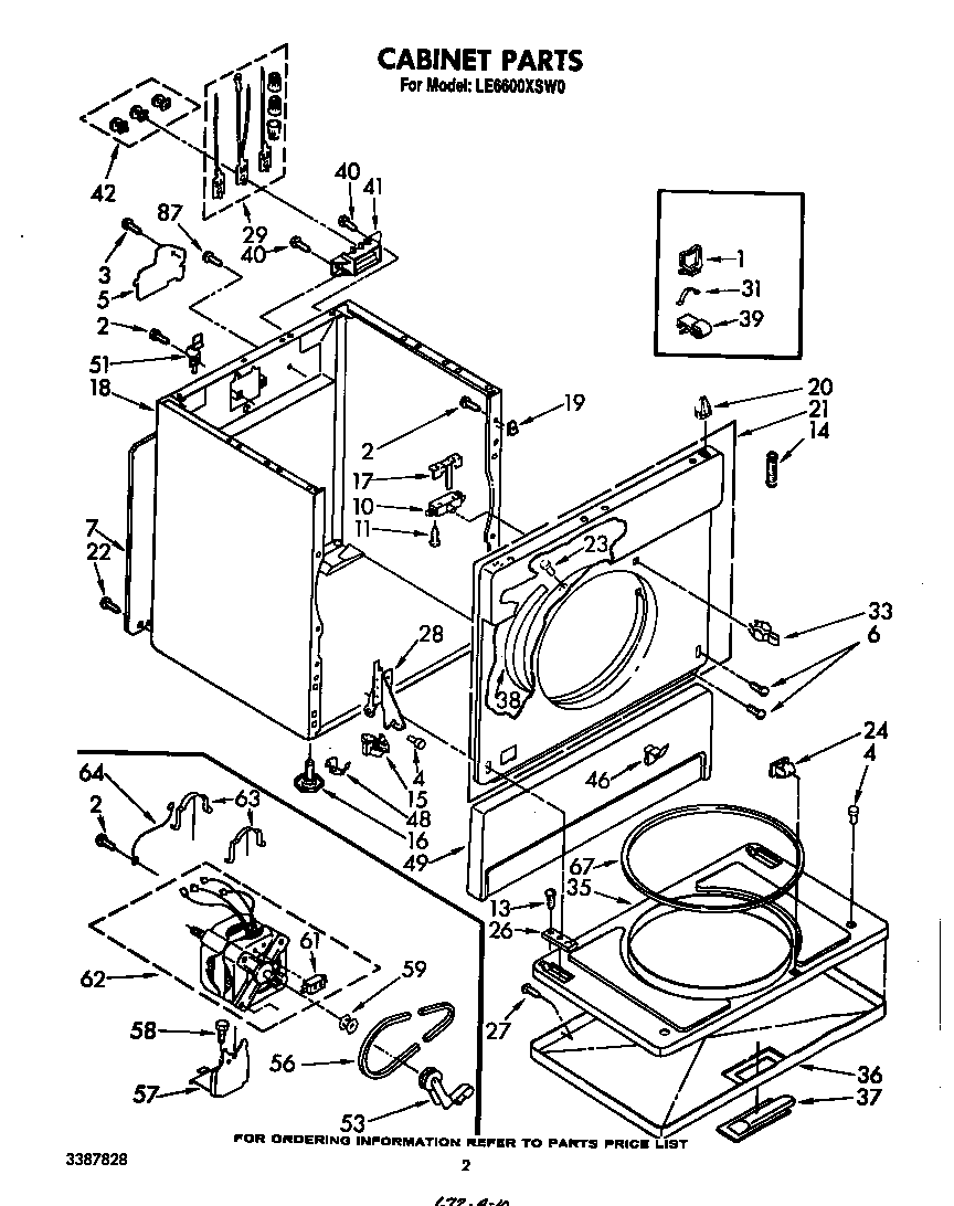 Parts diagram