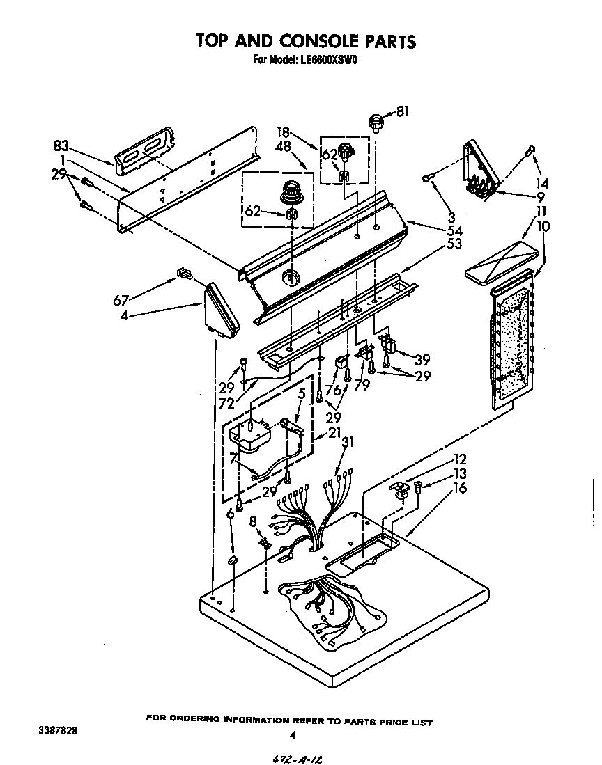 Parts diagram