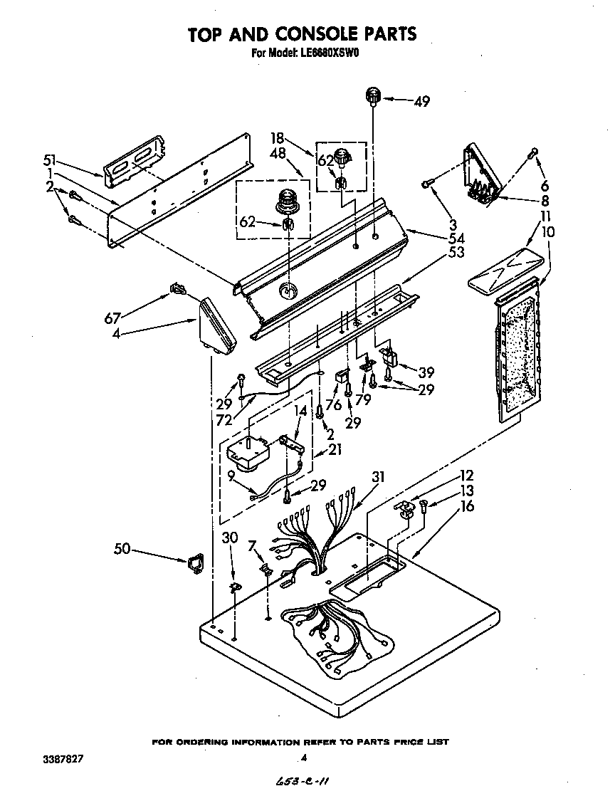 Parts diagram