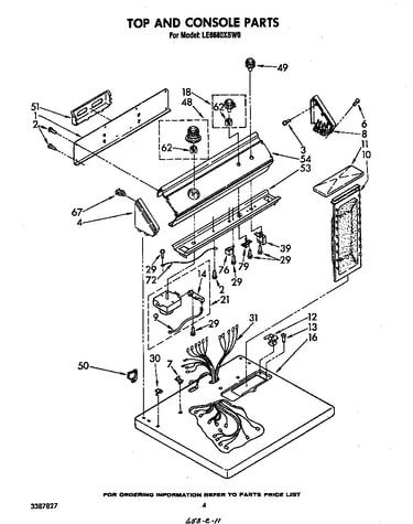 Parts diagram