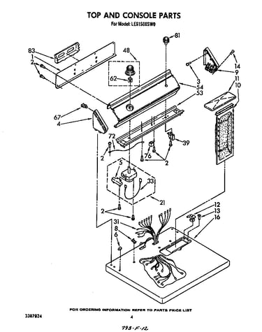 Parts diagram