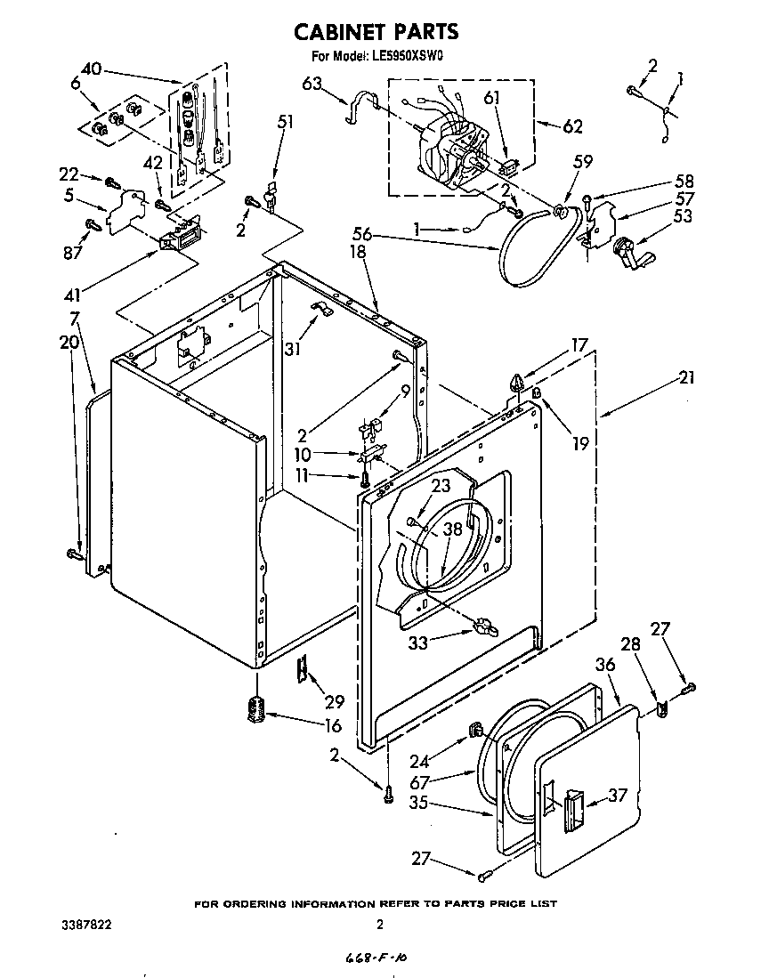 Parts diagram