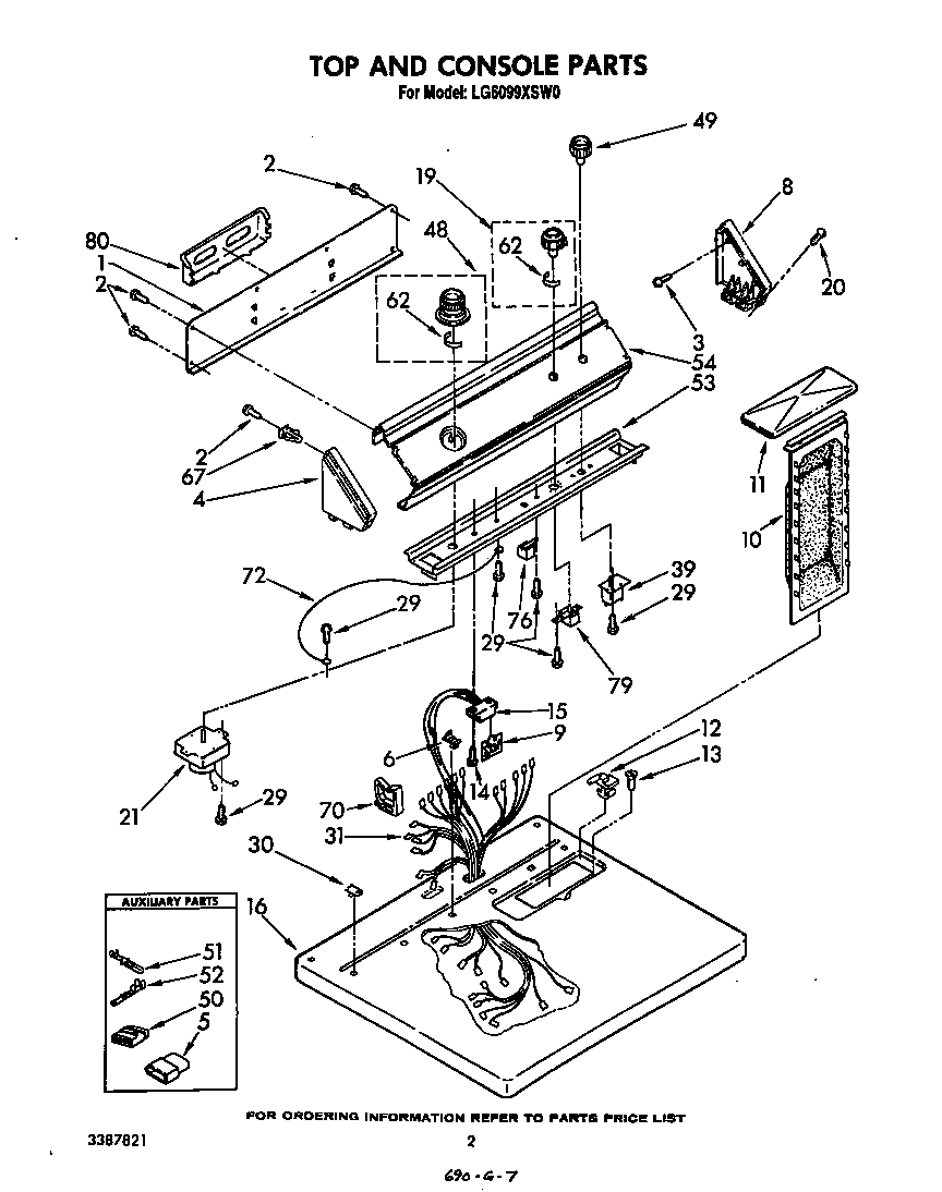 TOP AND CONSOLE