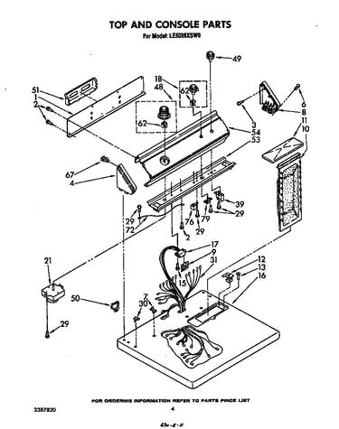 Parts diagram