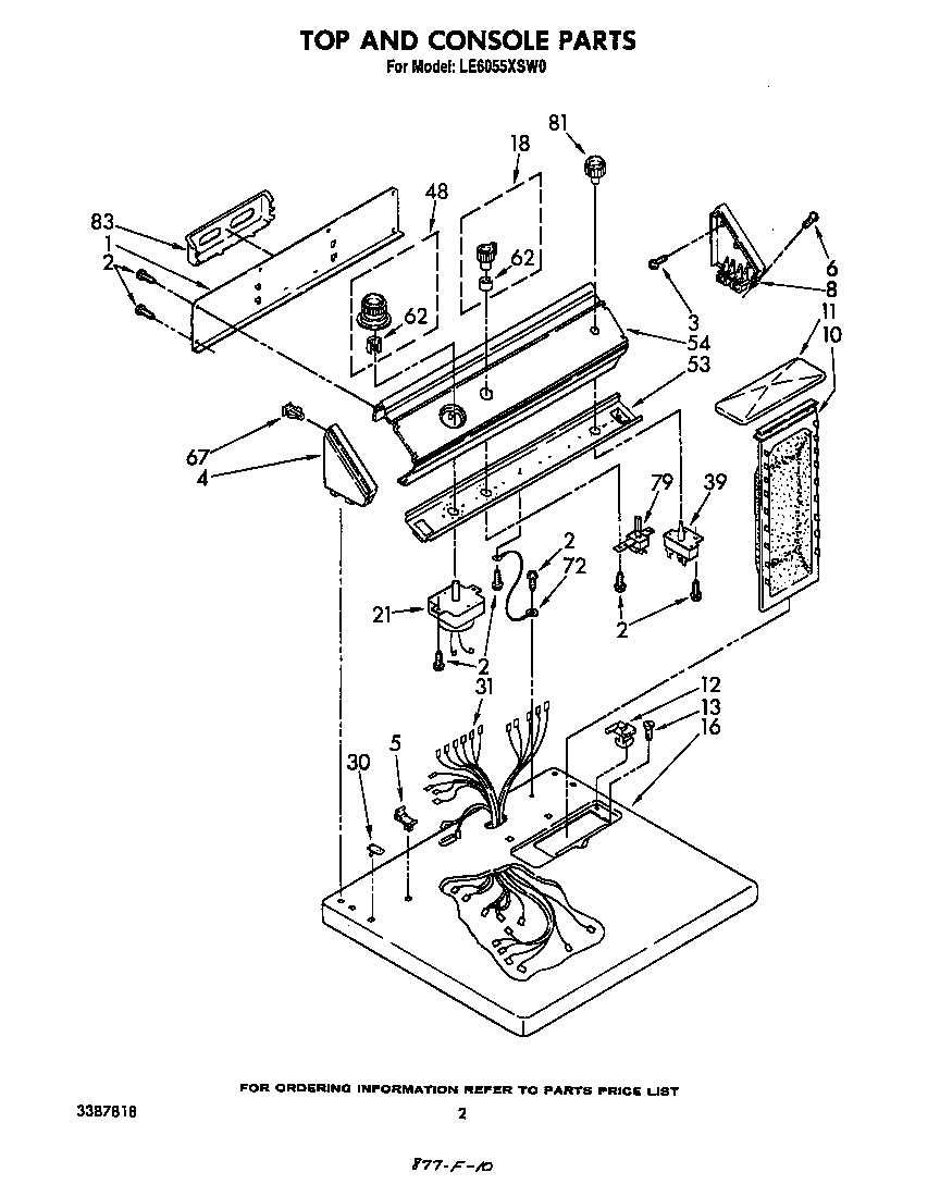 Parts diagram