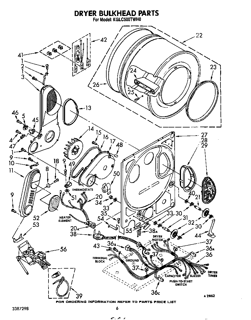 Dryer bulkhead