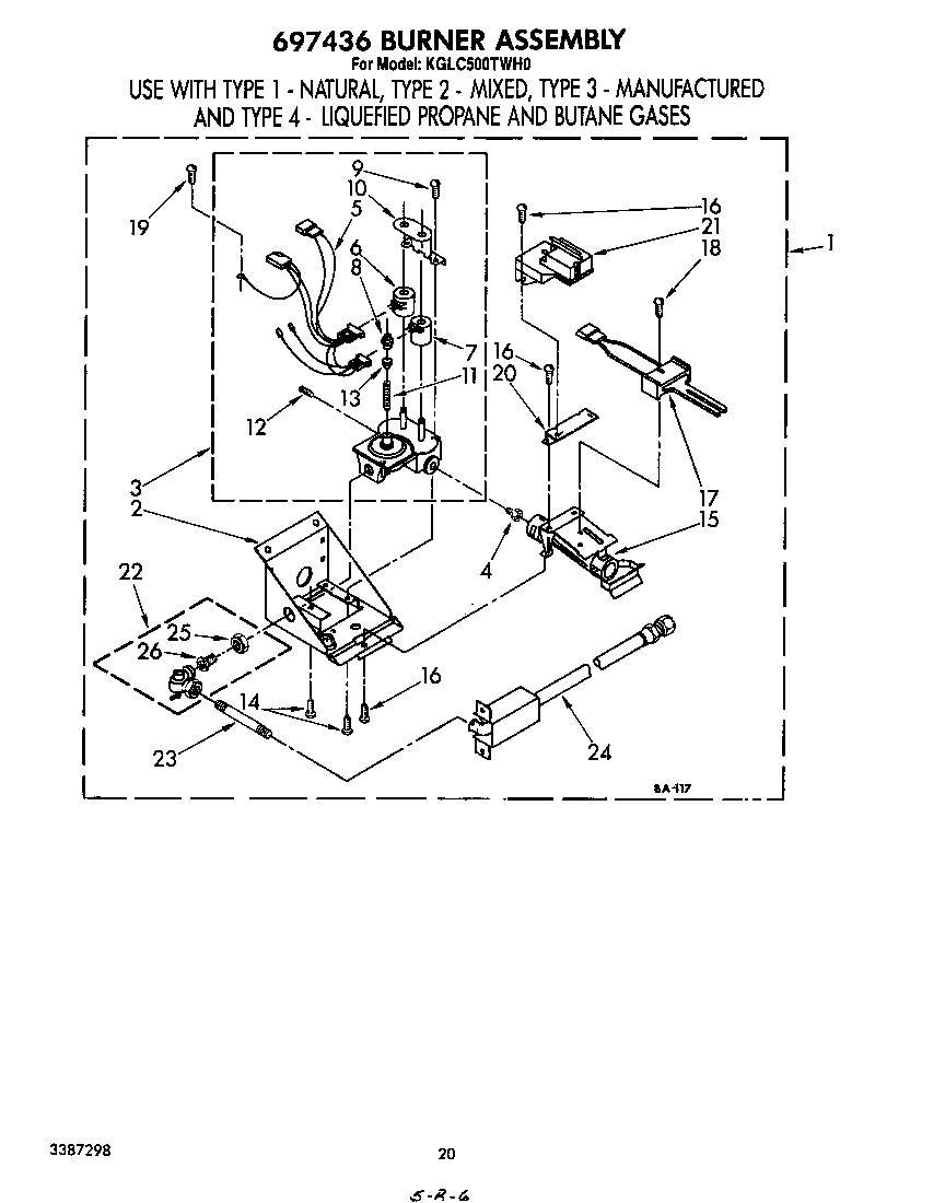 697436 burner