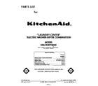KitchenAid KELC500TWH0 front cover diagram