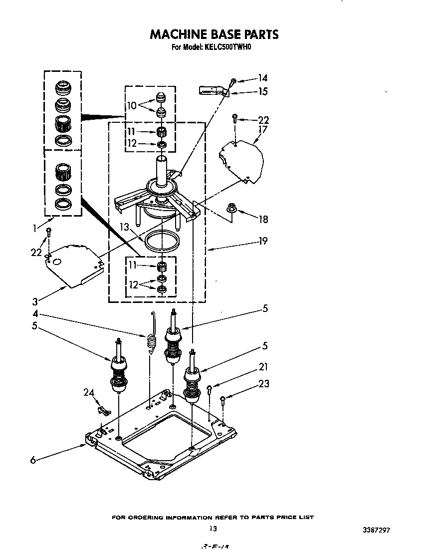 Machine base