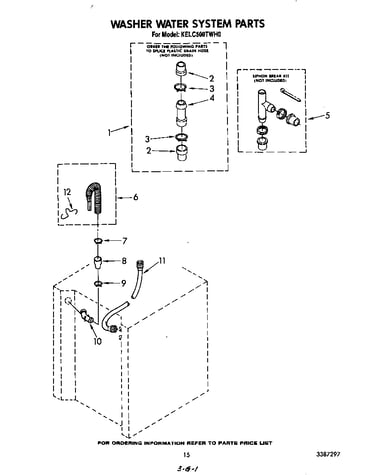 Washer water system