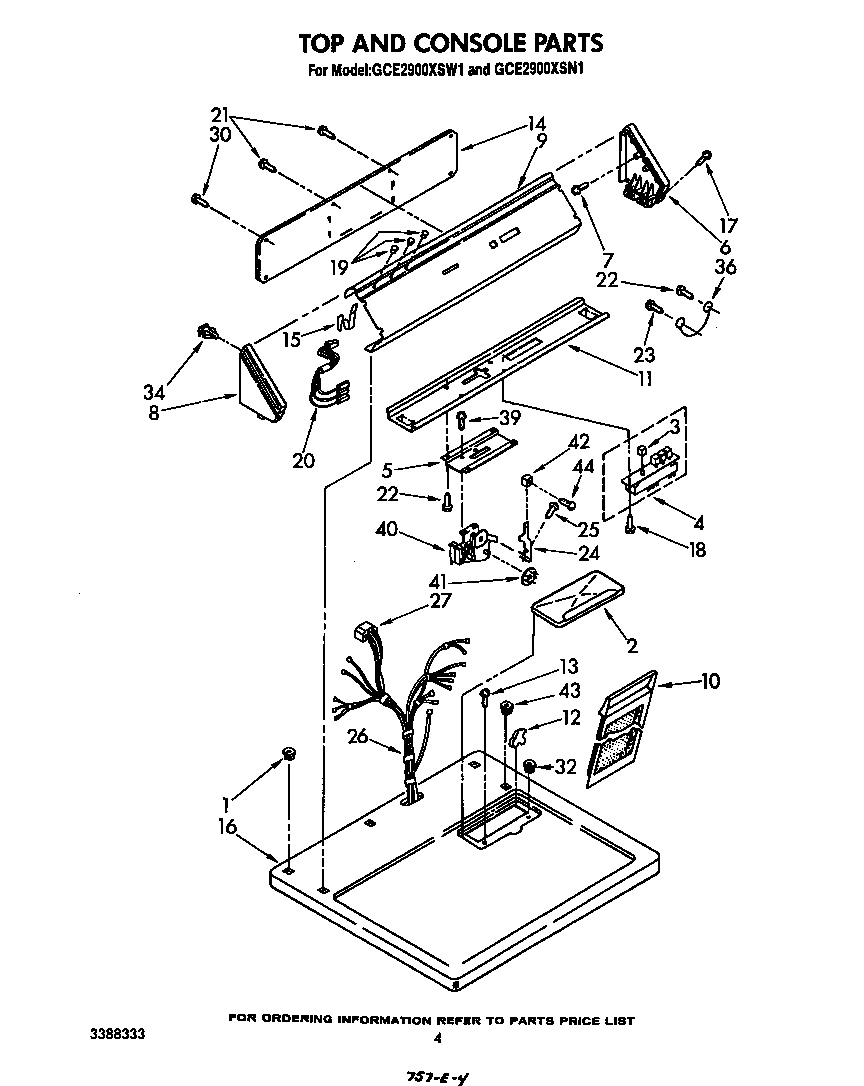 Parts diagram