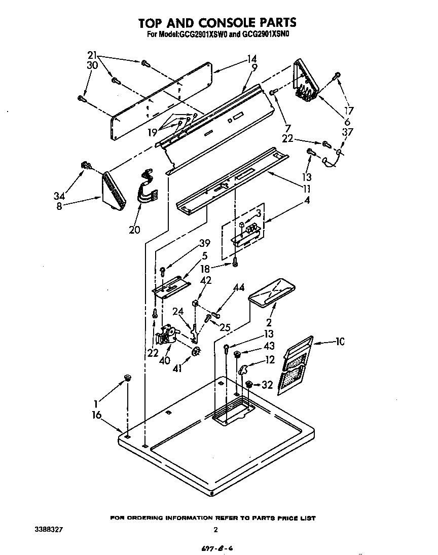 Top and console