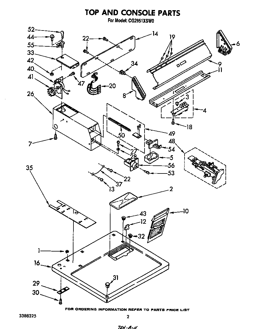 TOP AND CONSOLE