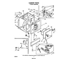 Whirlpool CG2951XSW0 cabinet diagram