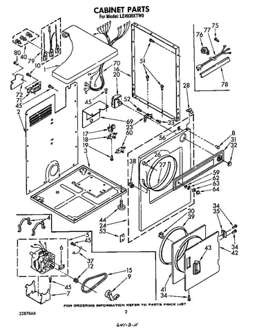 Parts diagram
